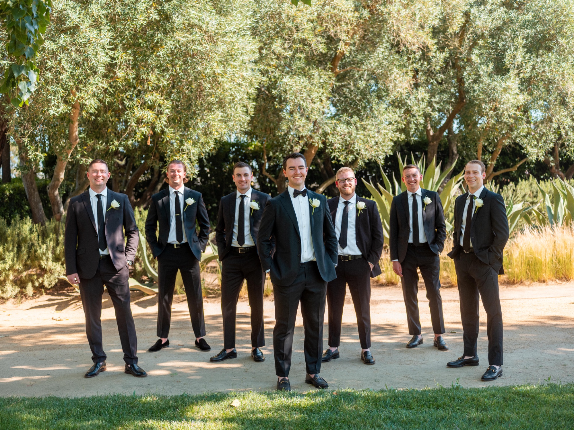 — wedding party wedding photograph by Norah Joy, Bay Area wedding photographer
