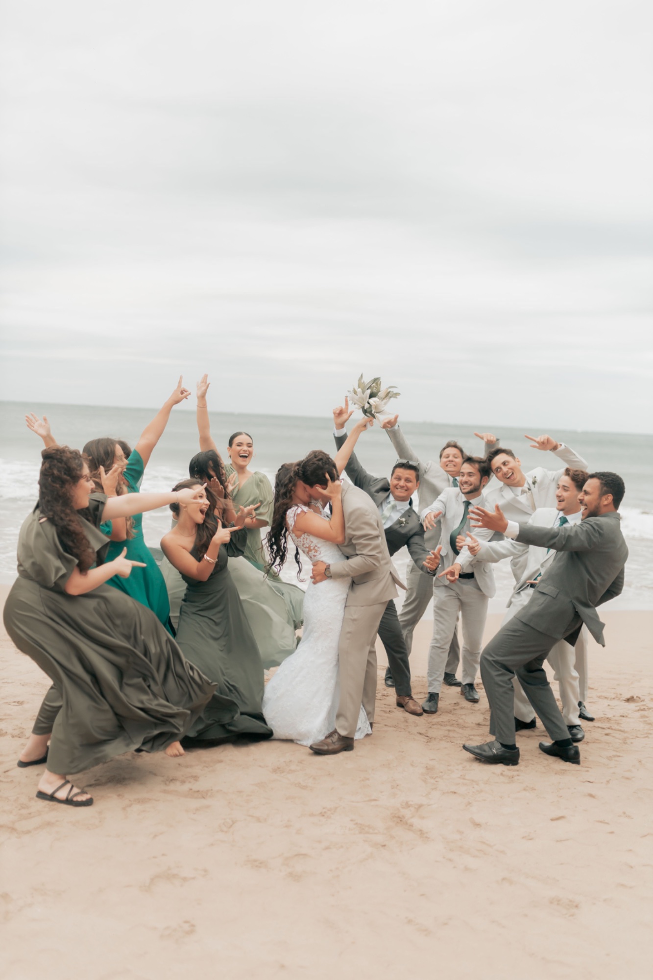 — wedding party wedding photograph by Norah Joy, Bay Area wedding photographer