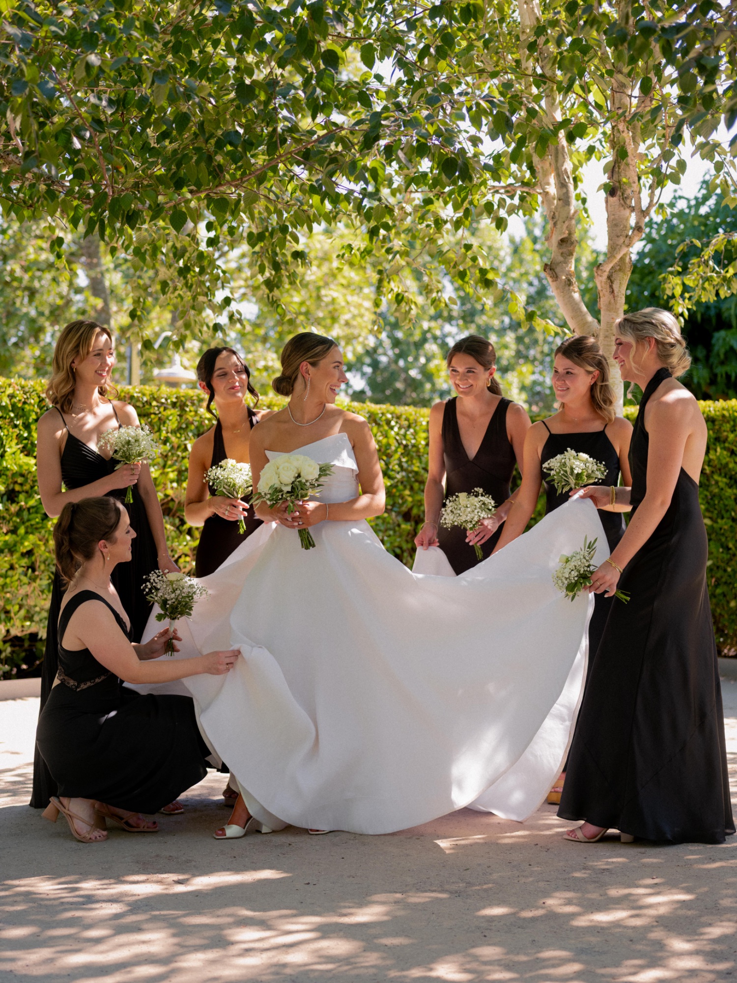 — wedding party wedding photograph by Norah Joy, Bay Area wedding photographer