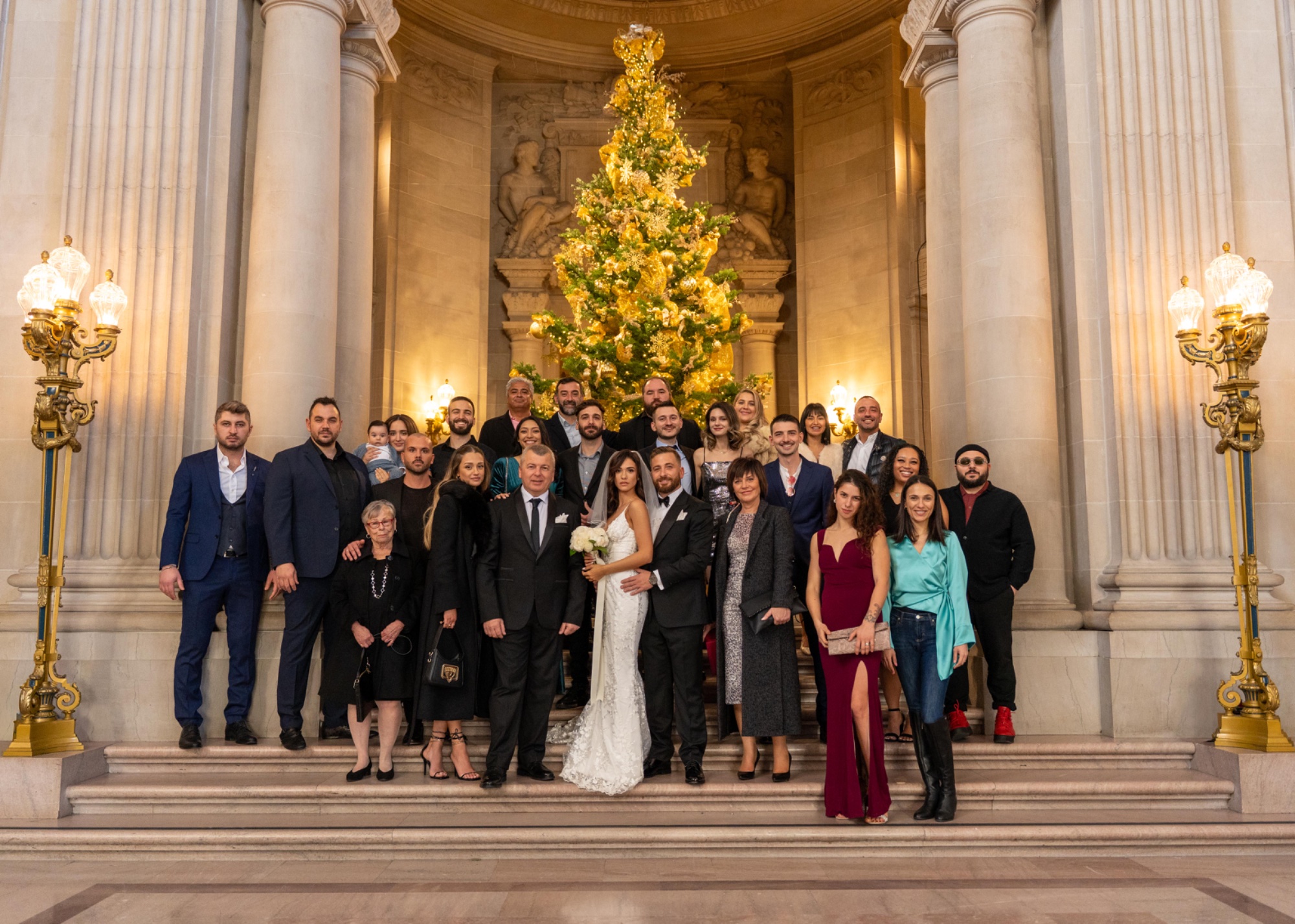 — wedding party wedding photograph by Norah Joy, Bay Area wedding photographer